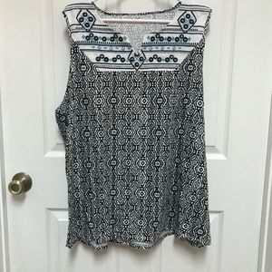 Kim Rogers Sleeveless Blouse